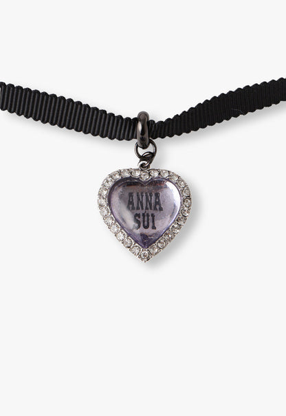 Anna Sui Heart Choker | Anna Sui