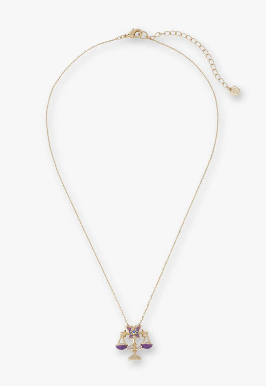 Libra Zodiac Necklace | Anna Sui