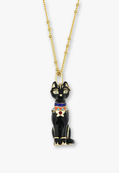 Egyptian Cat Necklace | Anna Sui