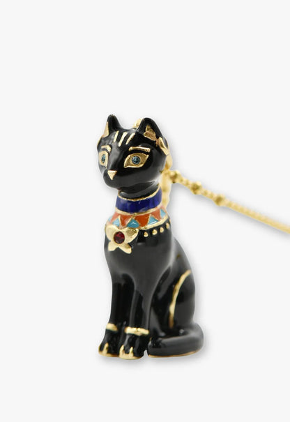 Egyptian Cat Necklace | Anna Sui