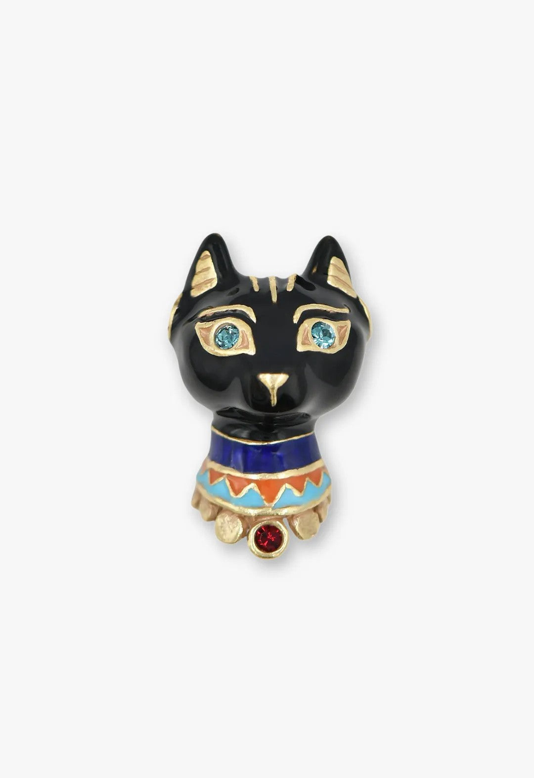 Egyptian Cat Stud Earrings | Anna Sui