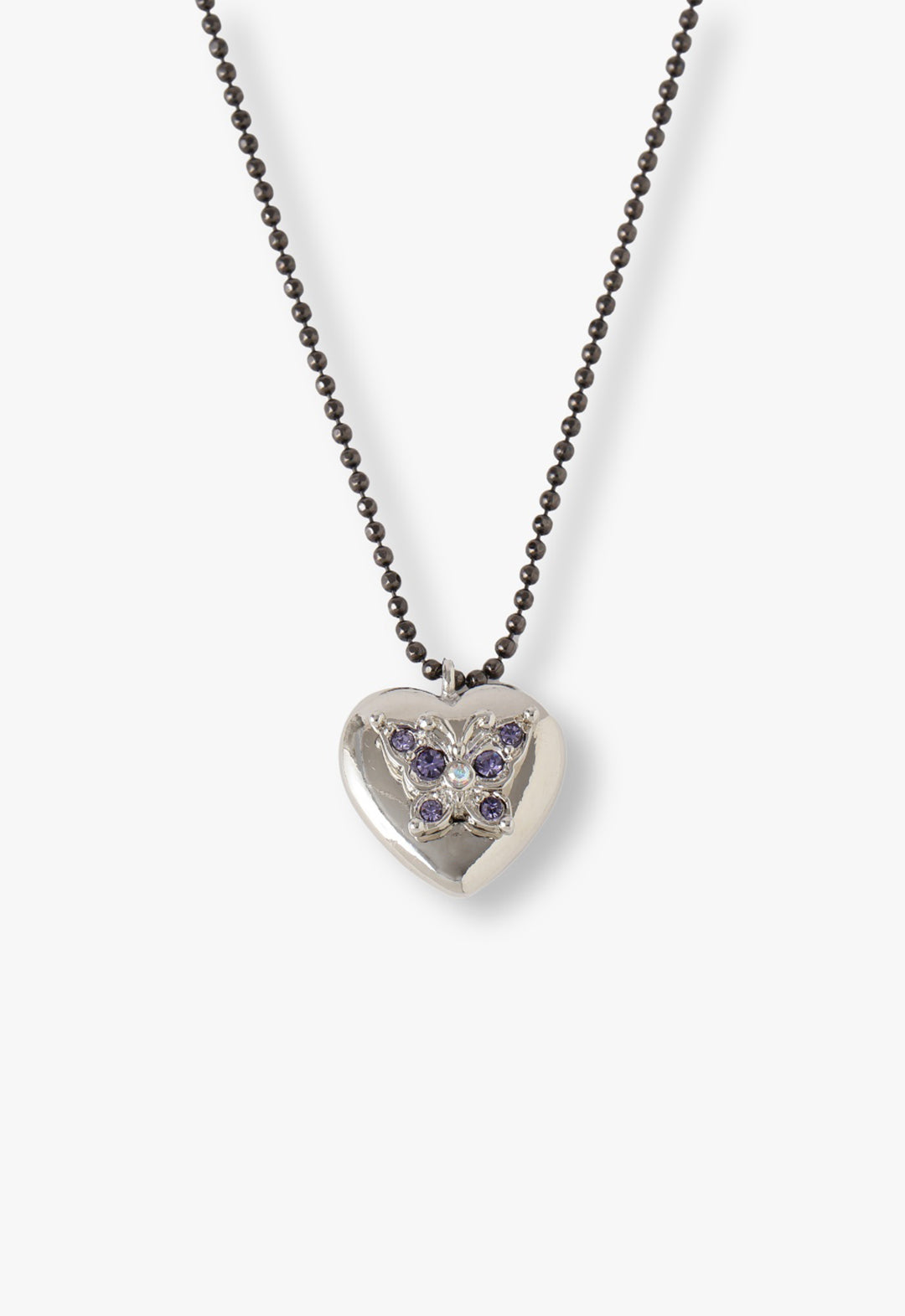 Butterfly Heart Necklace | Anna Sui