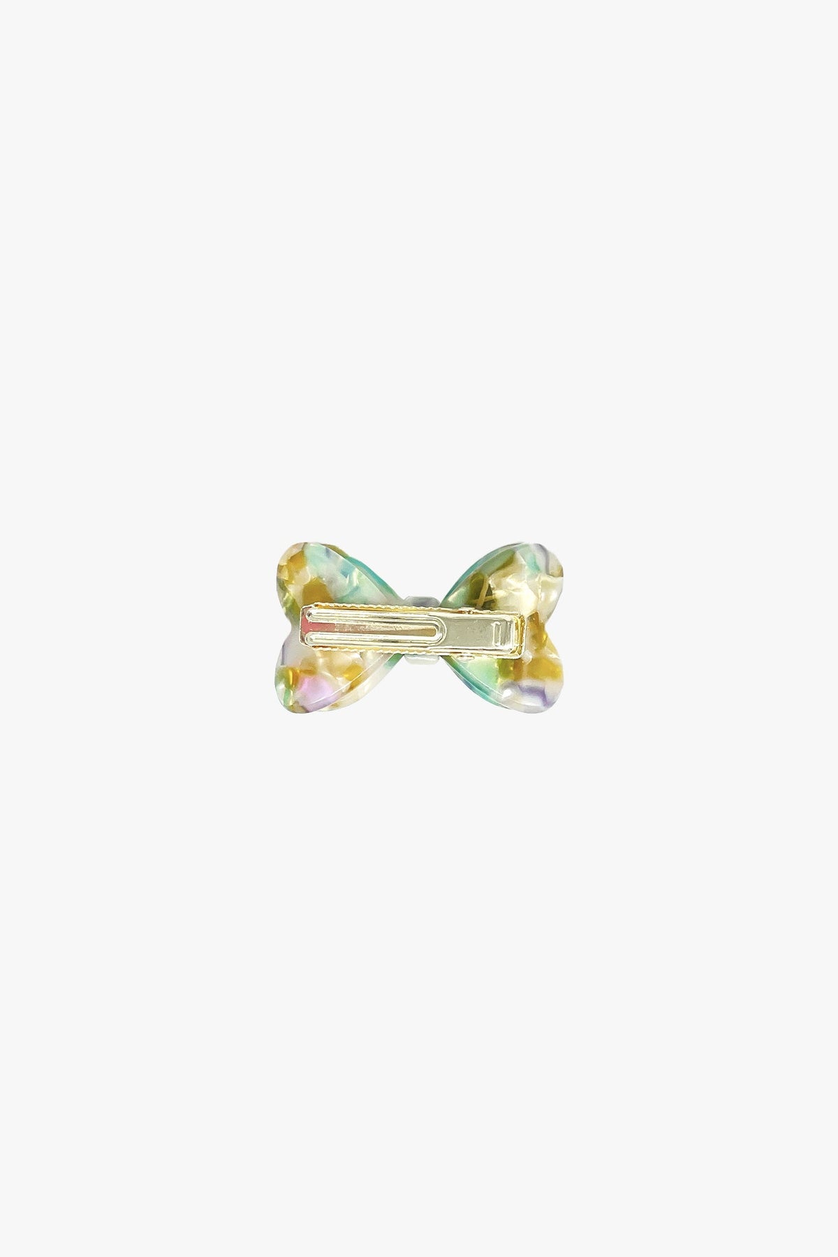 Love Puff Bow Side Clamp - Honey Mix | Anna Sui