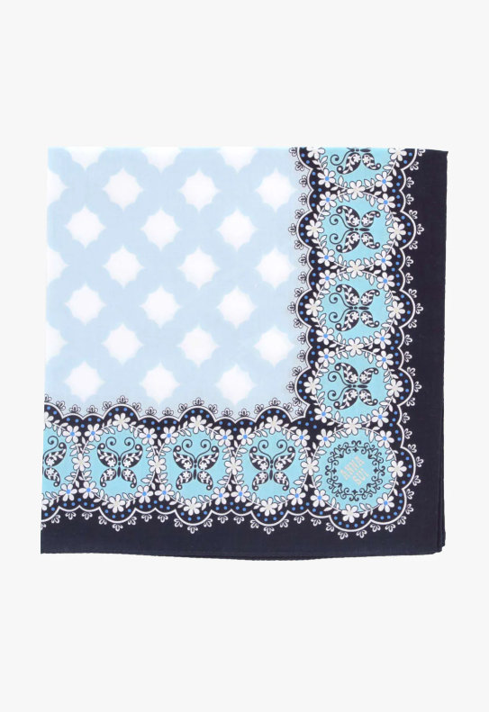 Butterfly Boarder Handkerchief | Anna Sui