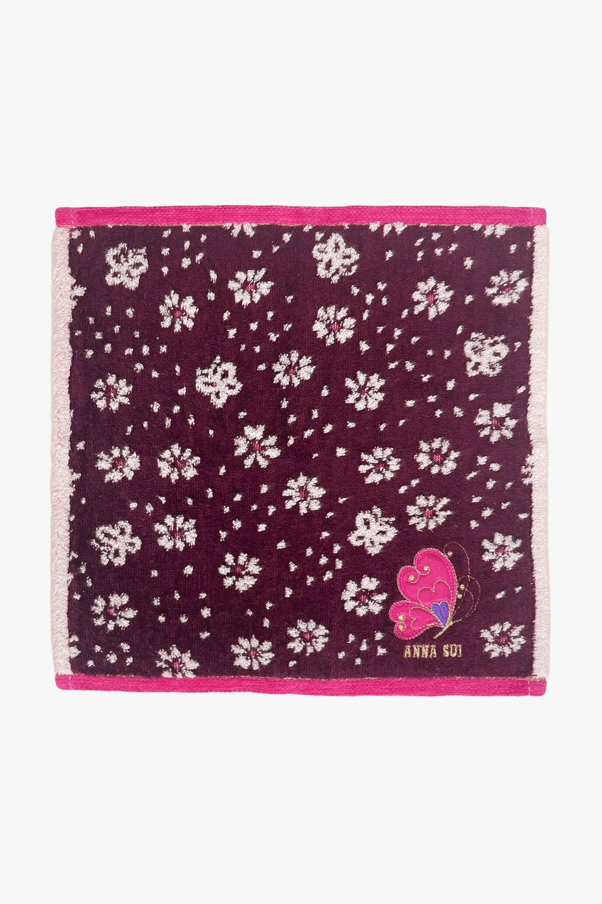 Butterfly Flowers Washcloth | Anna Sui