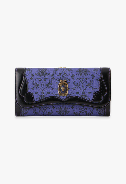 Lacey Roses Wallet - Purple | Anna Sui