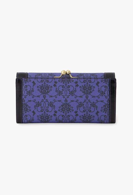 Lacey Roses Wallet - Purple | Anna Sui