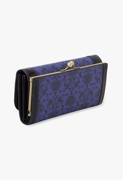 Lacey Roses Wallet - Purple | Anna Sui