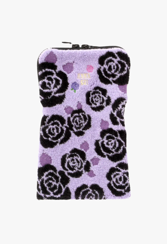 Rosebud Zipper Towel Pouch | Anna Sui