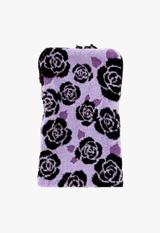 Rosebud Zipper Towel Pouch | Anna Sui