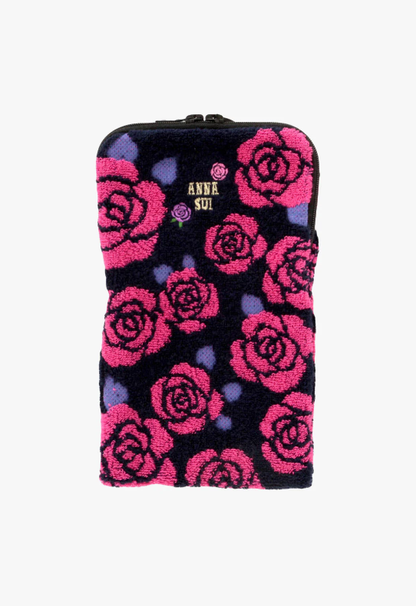 Rosebud Zipper Towel Pouch | Anna Sui