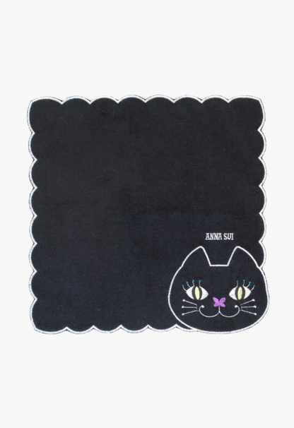 NEW: Cat Embroidery Washcloth | Anna Sui