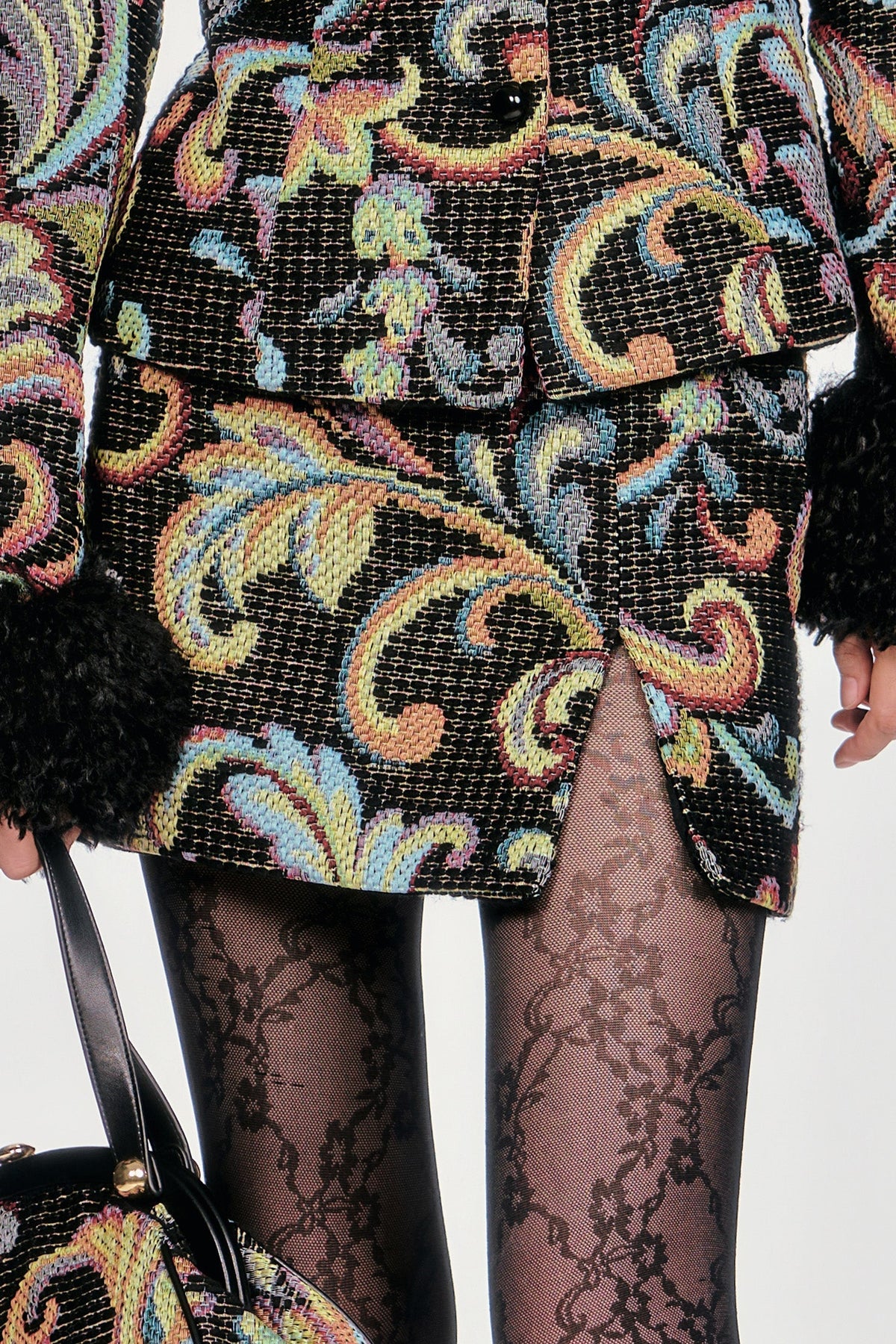 Tapestry Mini Skirt | Anna Sui