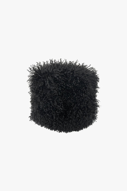 Faux Fur Muff - Black | Anna Sui