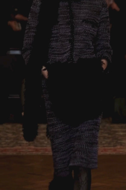 Faux Fur Muff - Black | Anna Sui