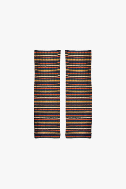 Venetian Stripe Arm Warmers | Anna Sui
