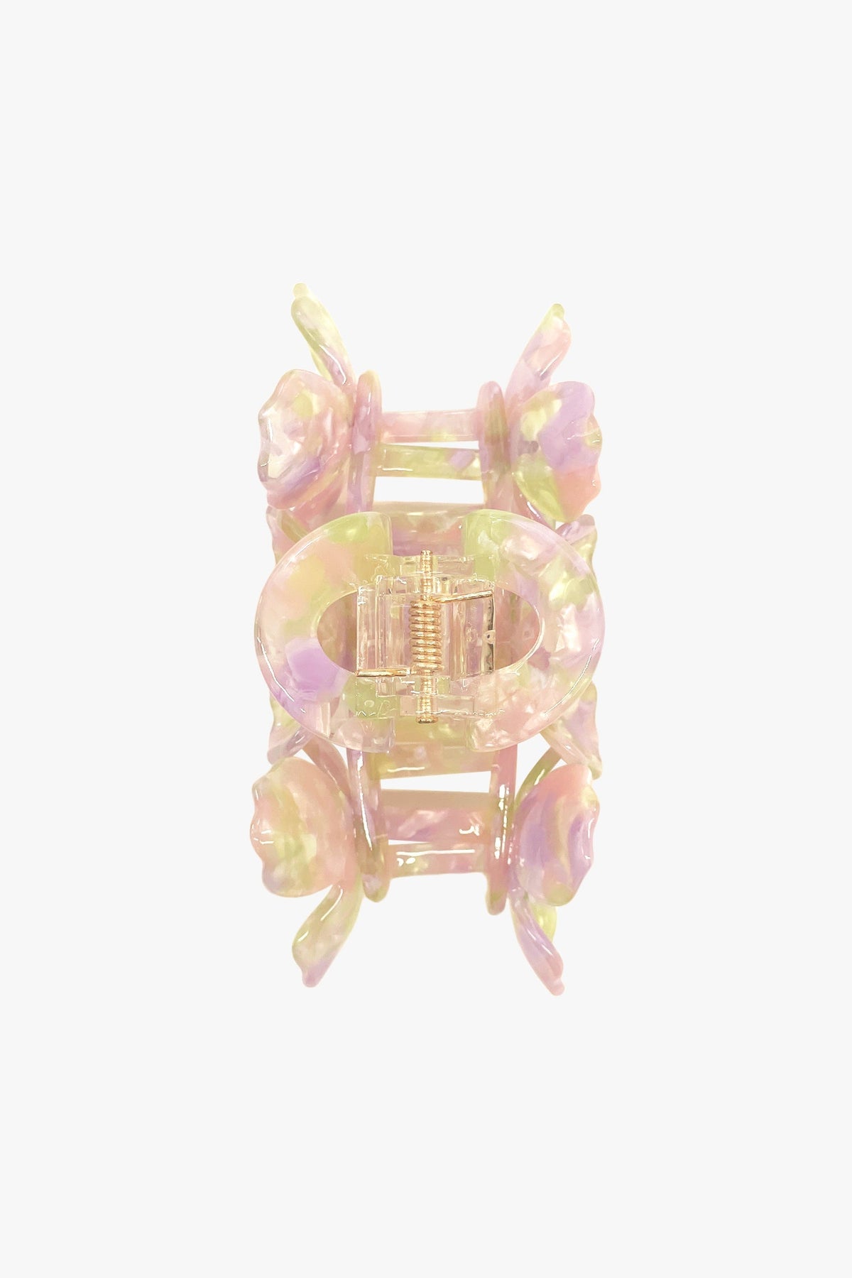 Triple Flower Rhinestone Jaw Clip | Anna Sui
