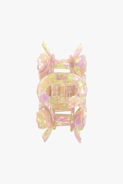 Triple Flower Rhinestone Jaw Clip | Anna Sui