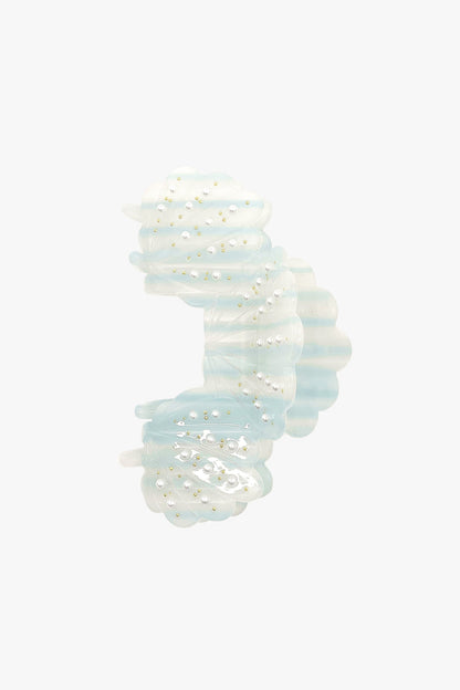 Pearlized Shell Jaw - Blue | Anna Sui