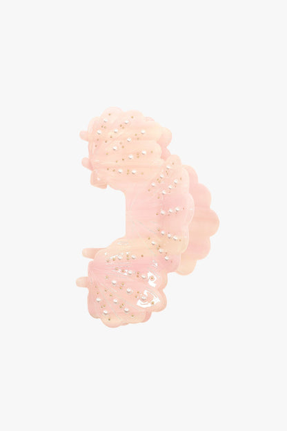 Pearlized Shell Jaw - Pink | Anna Sui