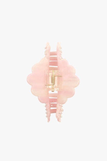 Pearlized Shell Jaw - Pink | Anna Sui