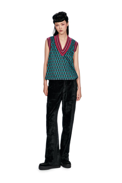Velour Pants | Anna Sui