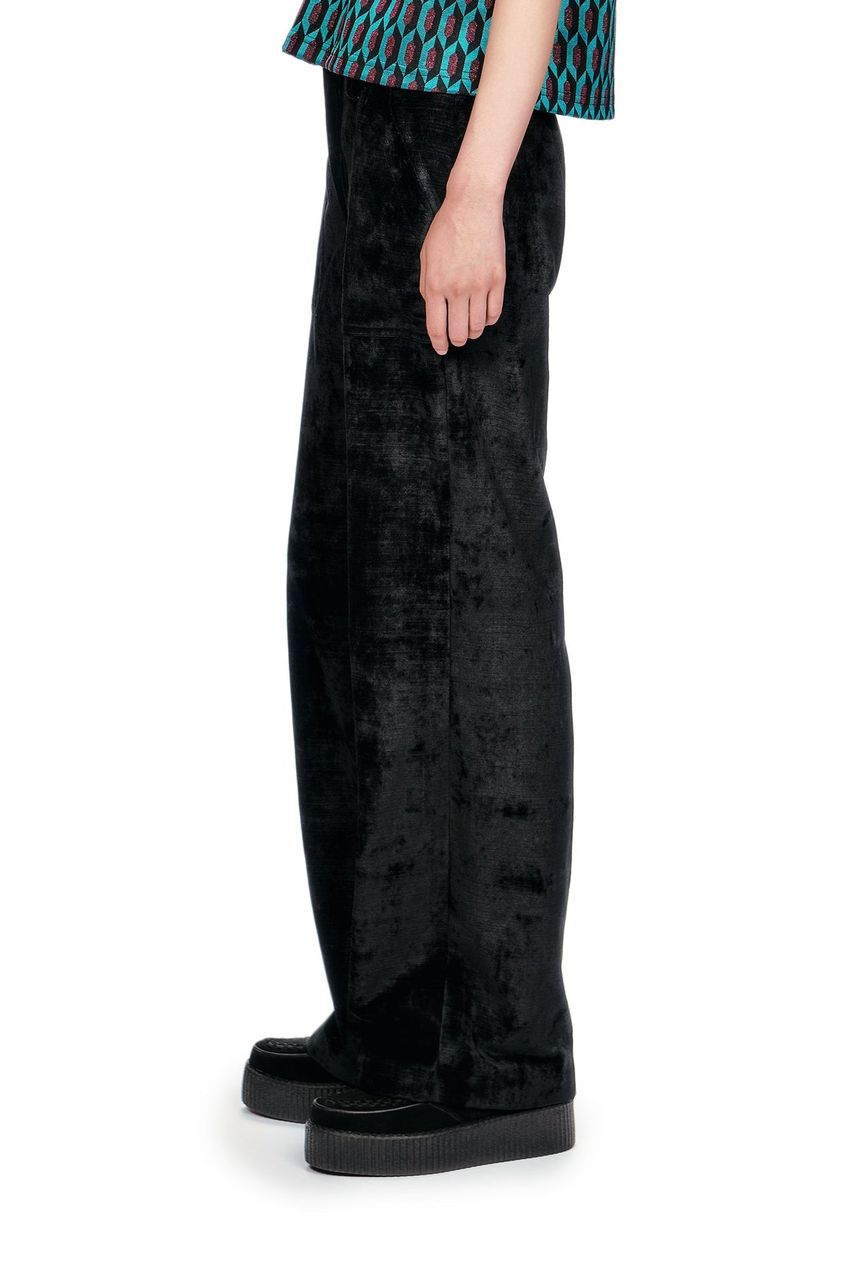 Velour Pants | Anna Sui