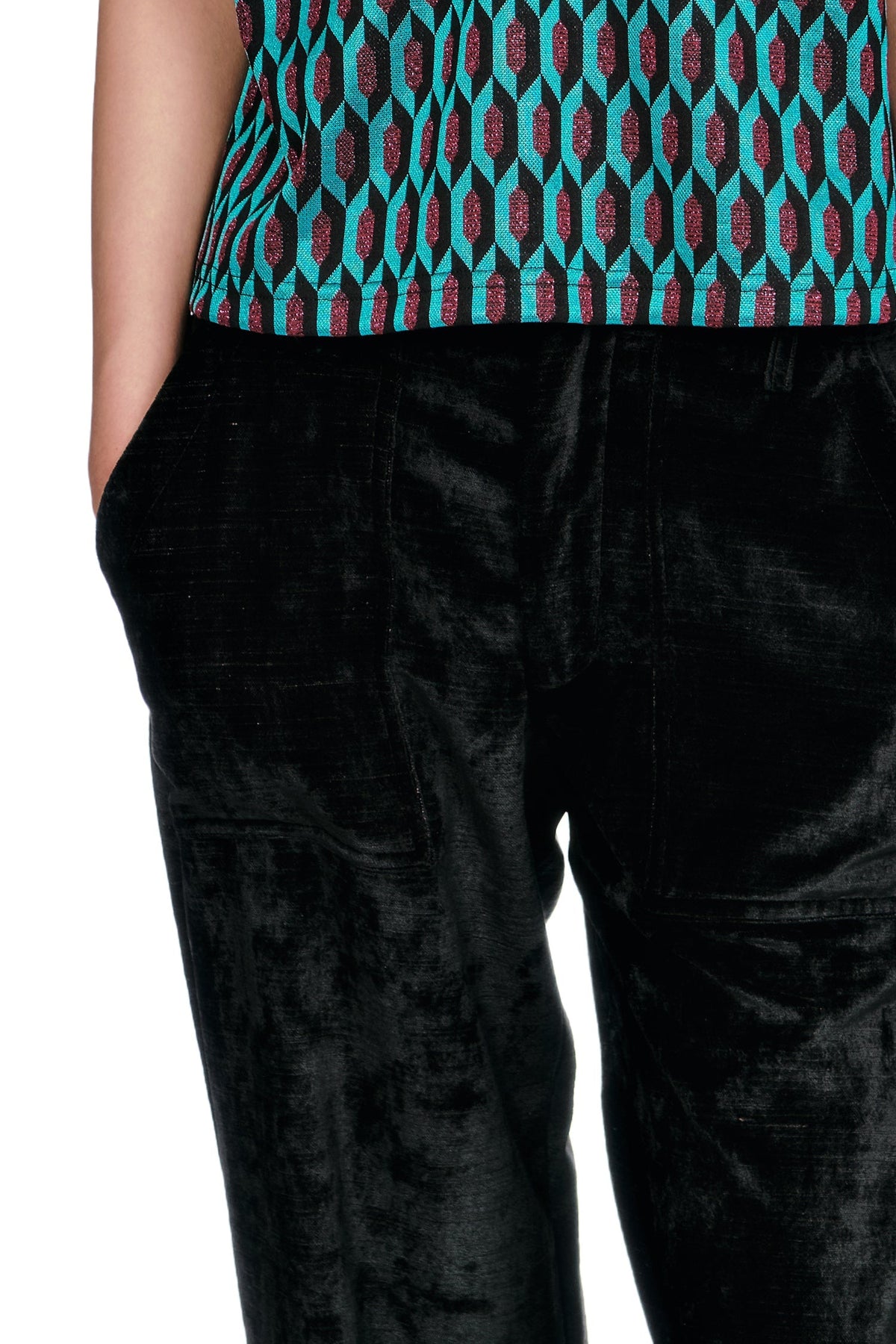 Velour Pants | Anna Sui