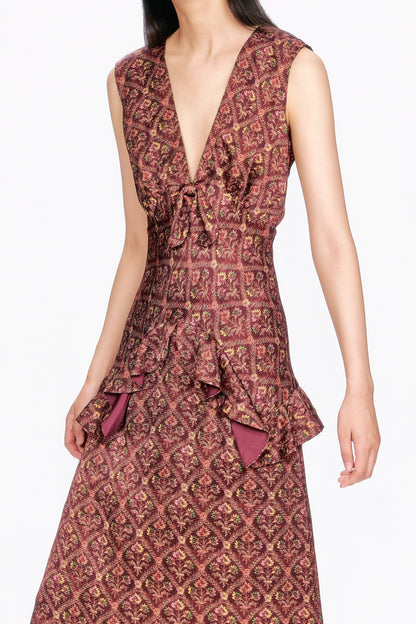 Wallpaper Medley Maxi Dress | Anna Sui