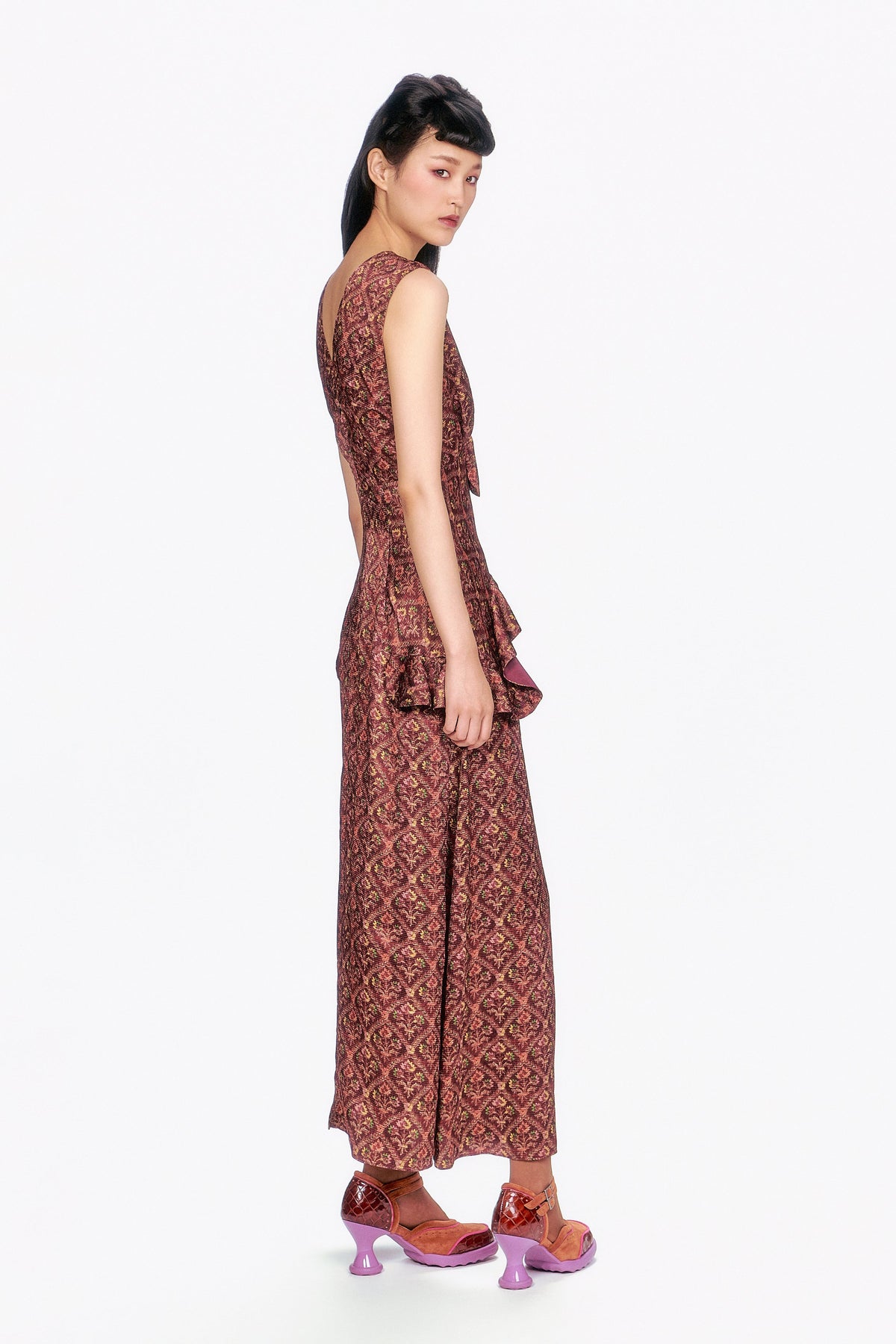 Wallpaper Medley Maxi Dress | Anna Sui