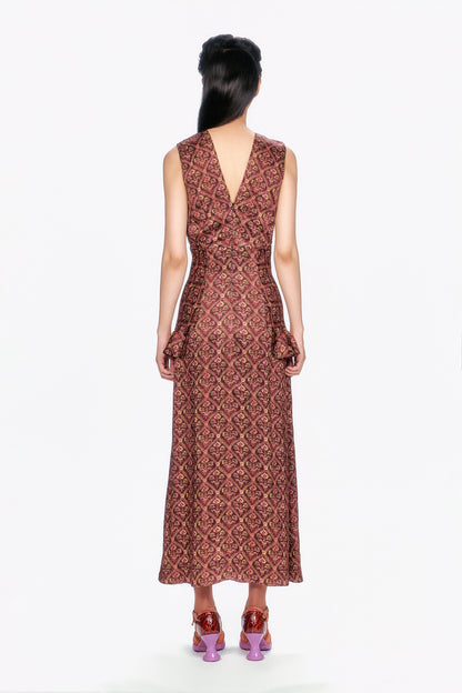 Wallpaper Medley Maxi Dress | Anna Sui