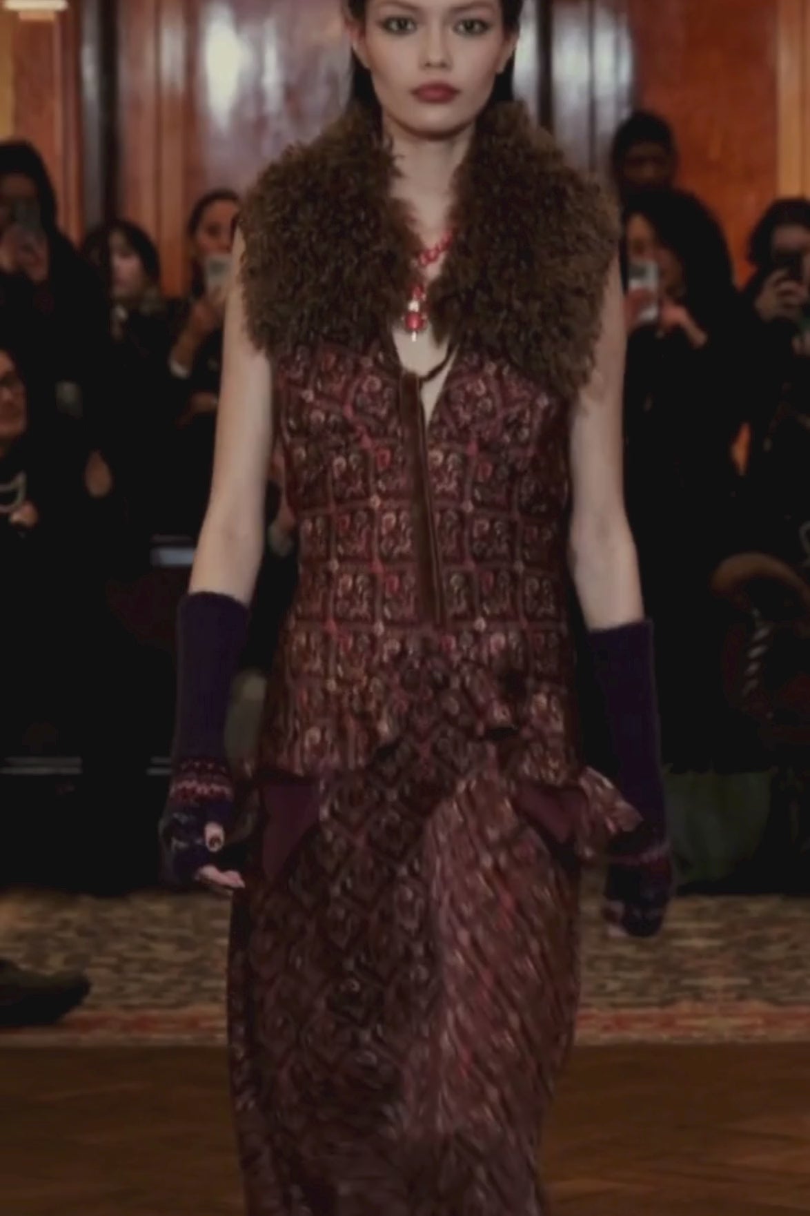 Wallpaper Medley Maxi Dress | Anna Sui