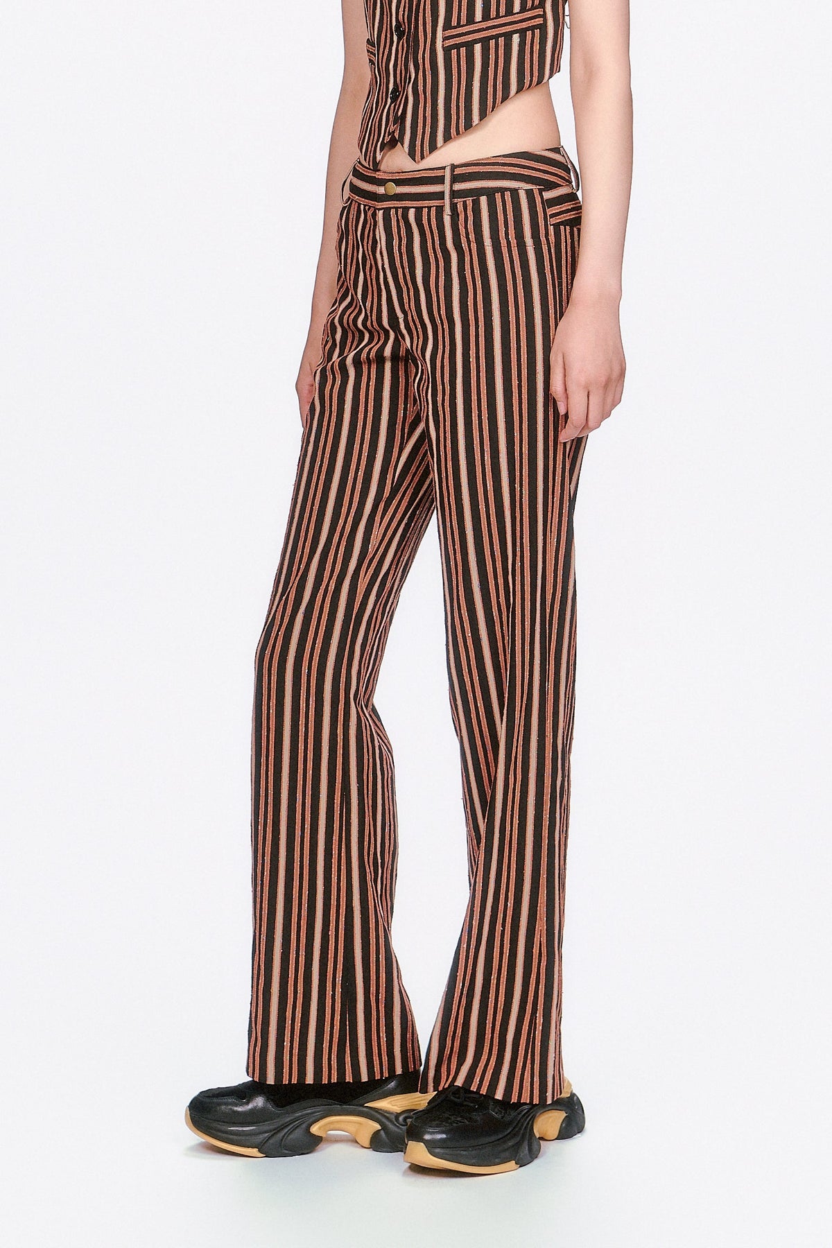 Pinstripe Pants | Anna Sui