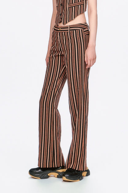 Pinstripe Pants | Anna Sui