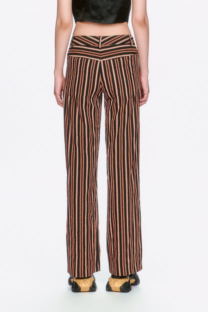Pinstripe Pants | Anna Sui