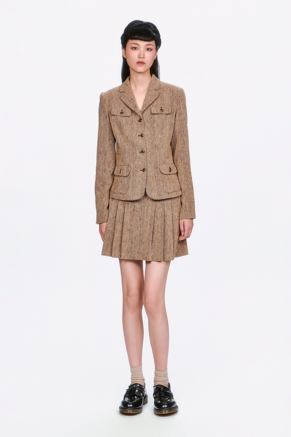 Herringbone Jacket | Anna Sui