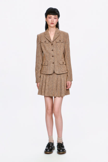 Herringbone Jacket | Anna Sui