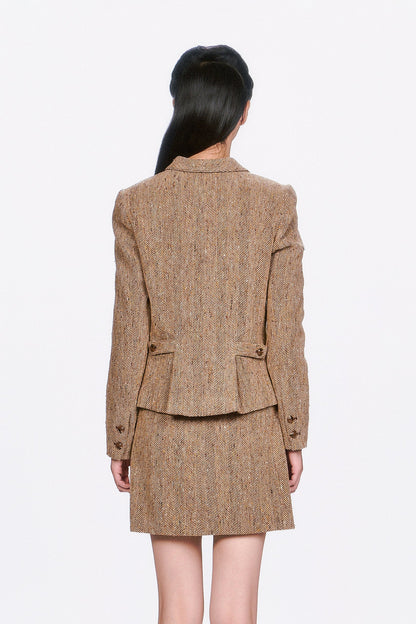 Herringbone Jacket | Anna Sui