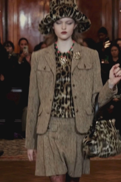 Herringbone Jacket | Anna Sui