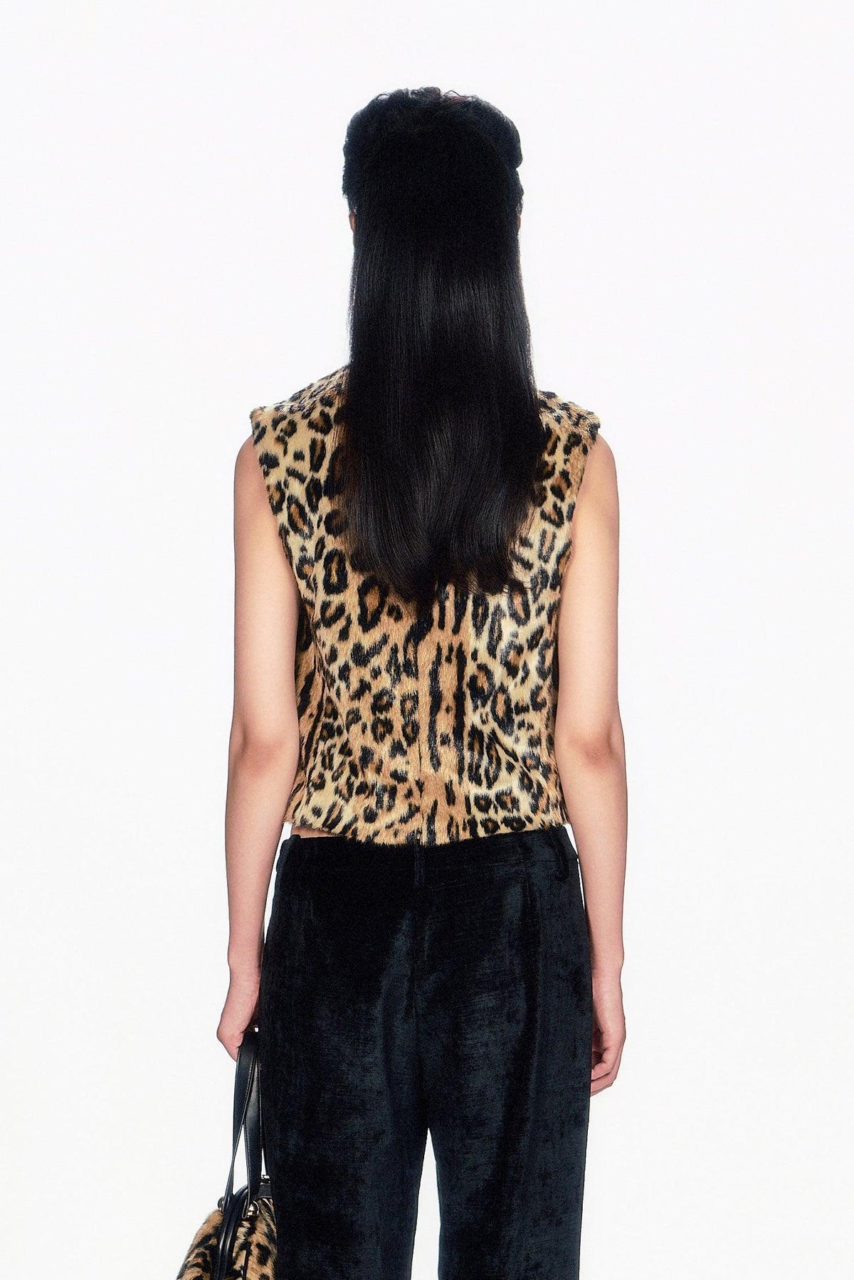 Faux Leopard Sleeveless Top | Anna Sui