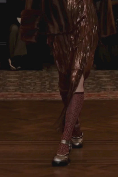 Faux Mink Swing Coat | Anna Sui