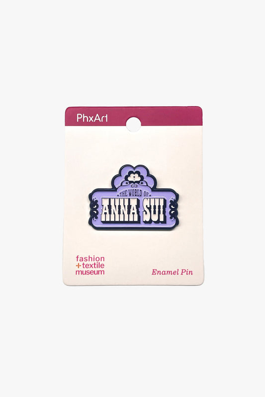 The World of Anna Sui Exhibition Enamel Pin | Anna Sui