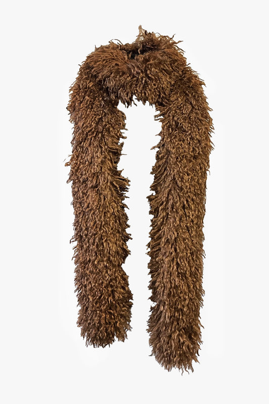 Faux Fur Scarf - Caramel | Anna Sui