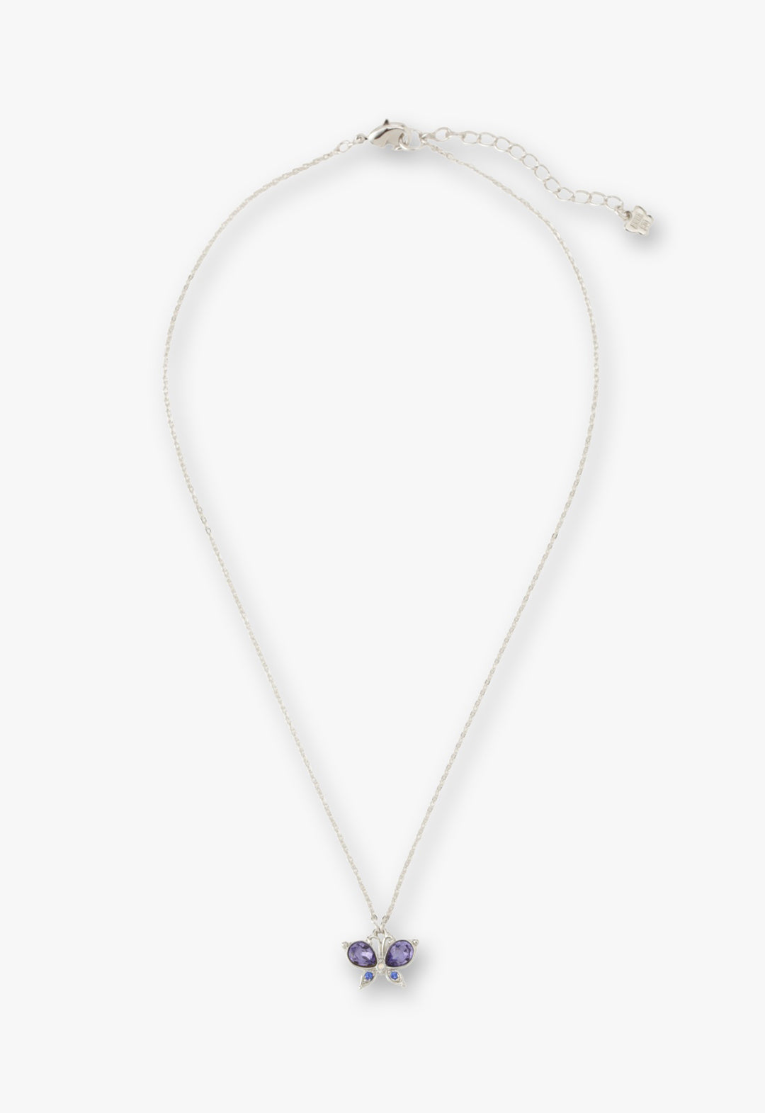 Silver Butterfly Necklace | Anna Sui