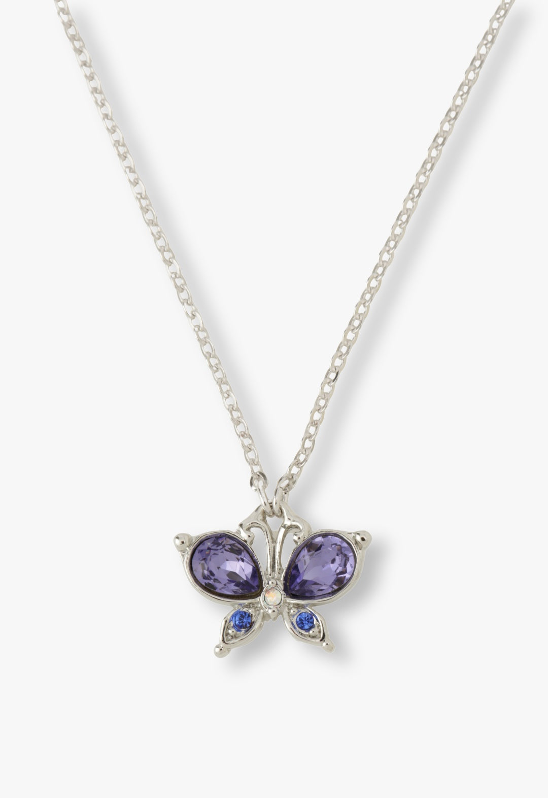 Silver Butterfly Necklace | Anna Sui