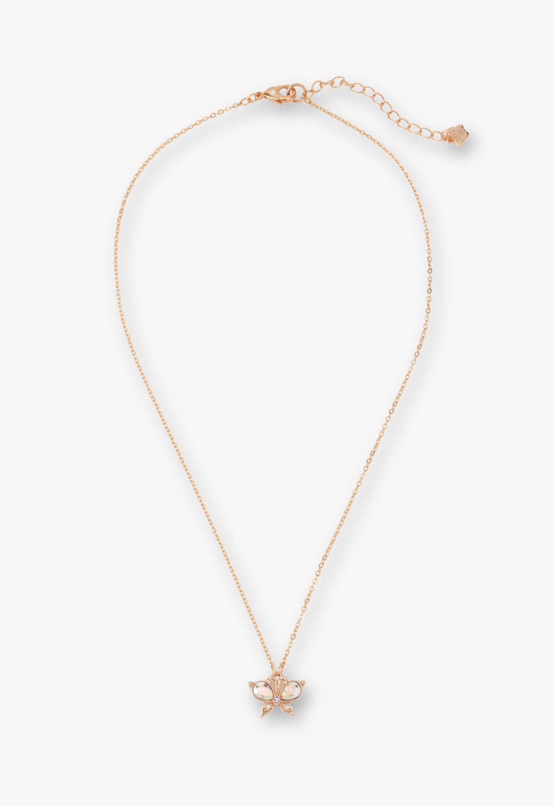 Rose Gold Butterfly Necklace | Anna Sui