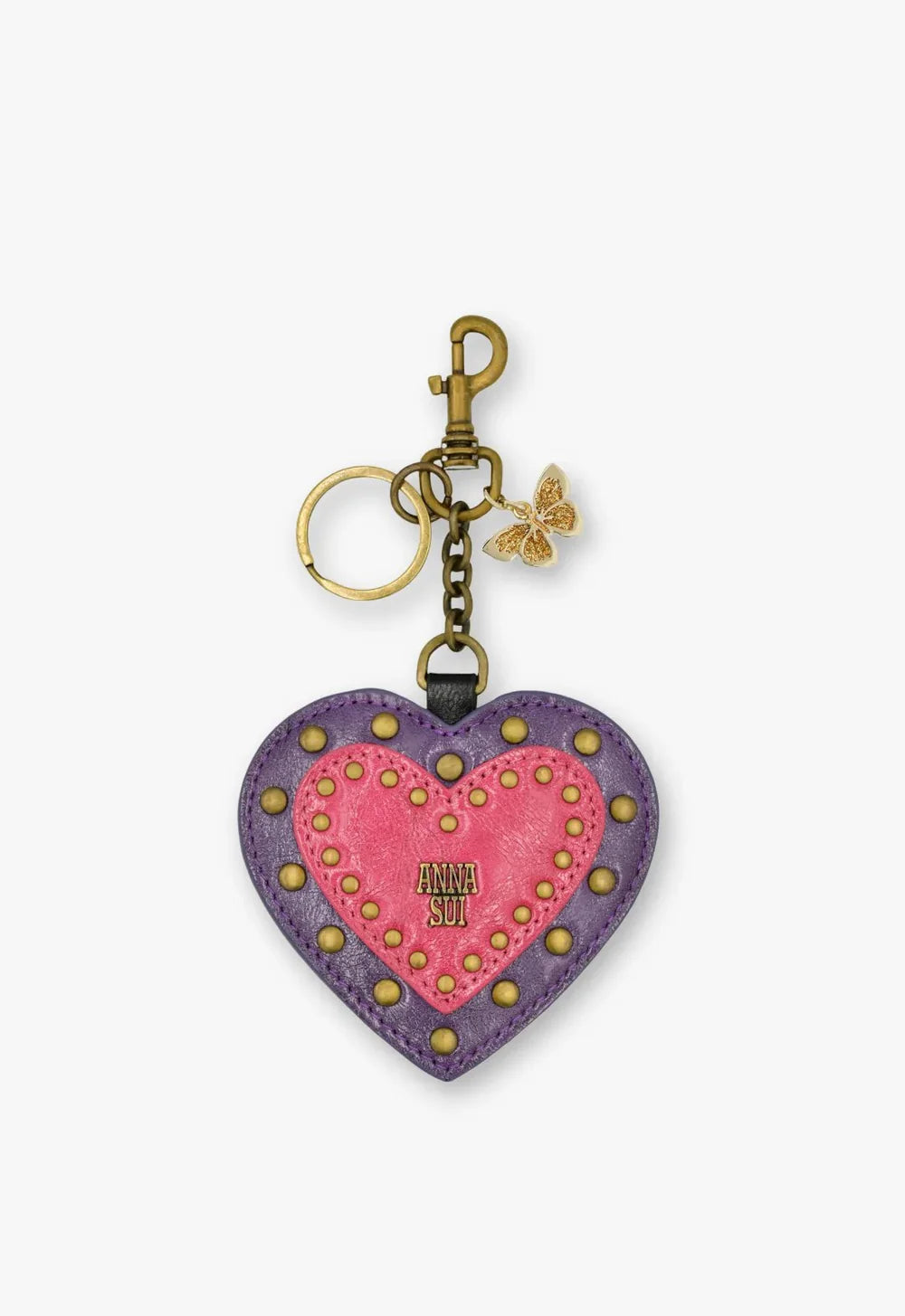 Purple Heart Bag Charm | Anna Sui
