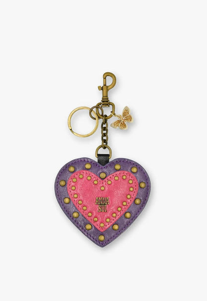 Purple Heart Bag Charm | Anna Sui