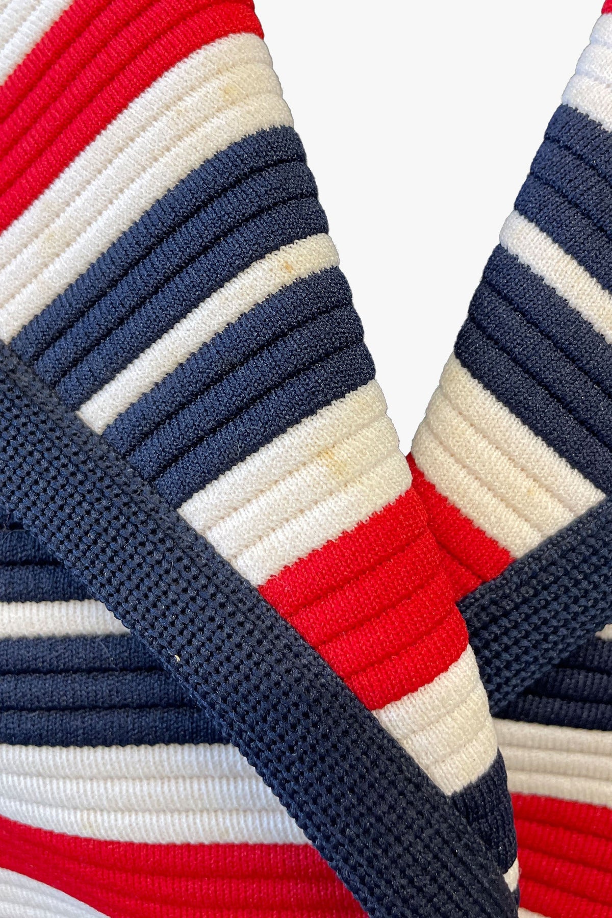 Vintage Butte Knit Striped Blazer | Anna Sui