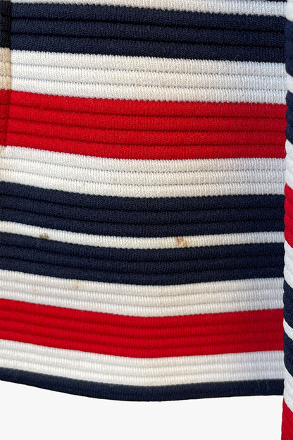 Vintage Butte Knit Striped Blazer | Anna Sui